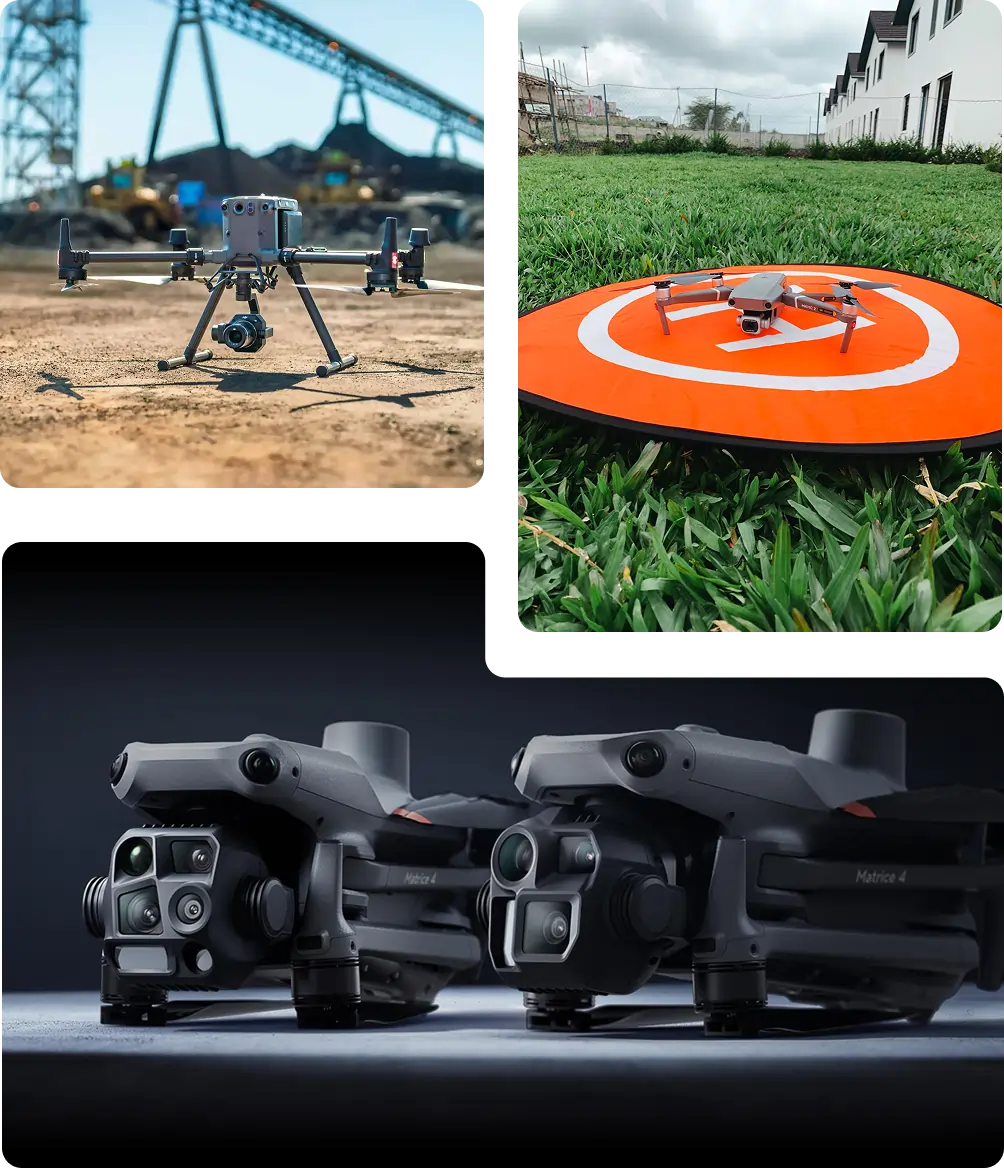 Serian Geospatial drone fleet and field operations