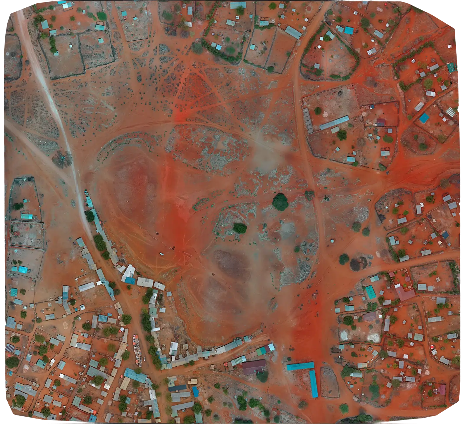 Orthomosaic of a northern Kenya MAR survey site