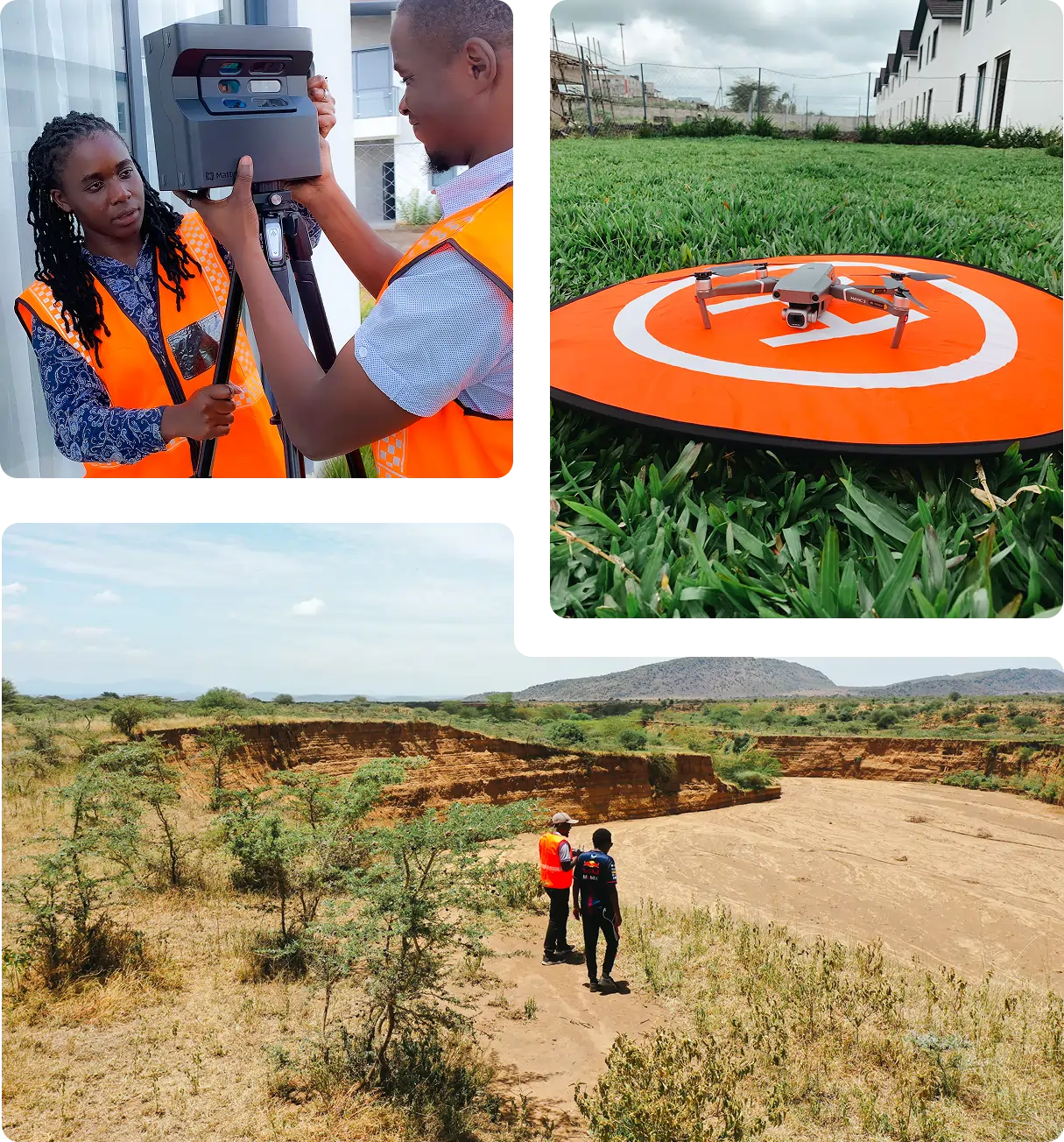 Serian Geospatial Team at work