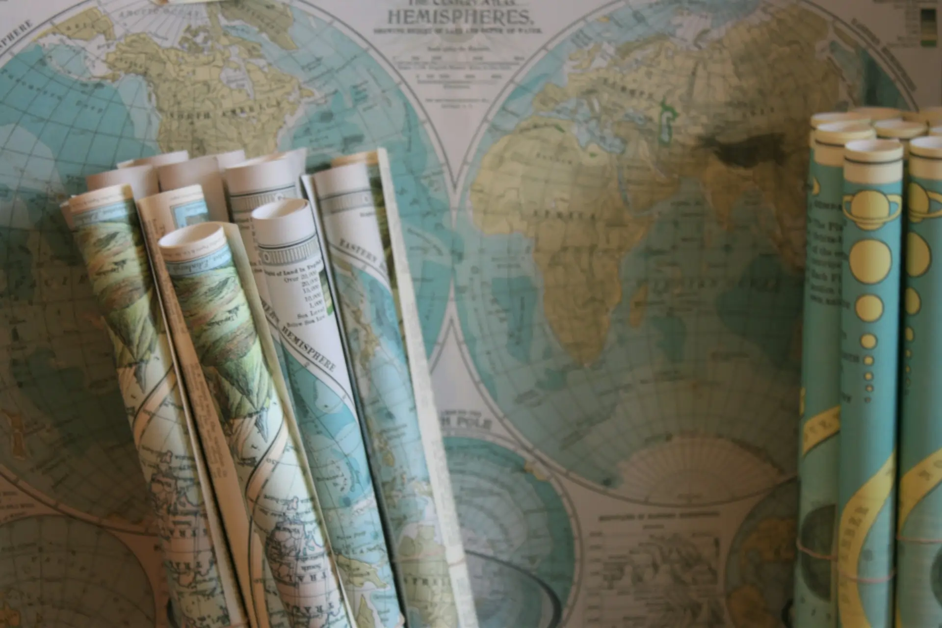 Wall Maps & Large-Format Prints